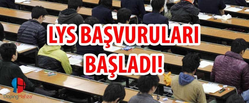 LYS başvuruları başladı
